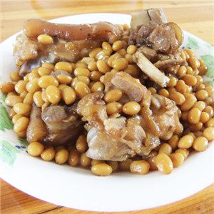 大白菜黄豆煲猪蹄-安全技术质量