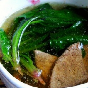 菠菜猪肝汤-安全技术质量